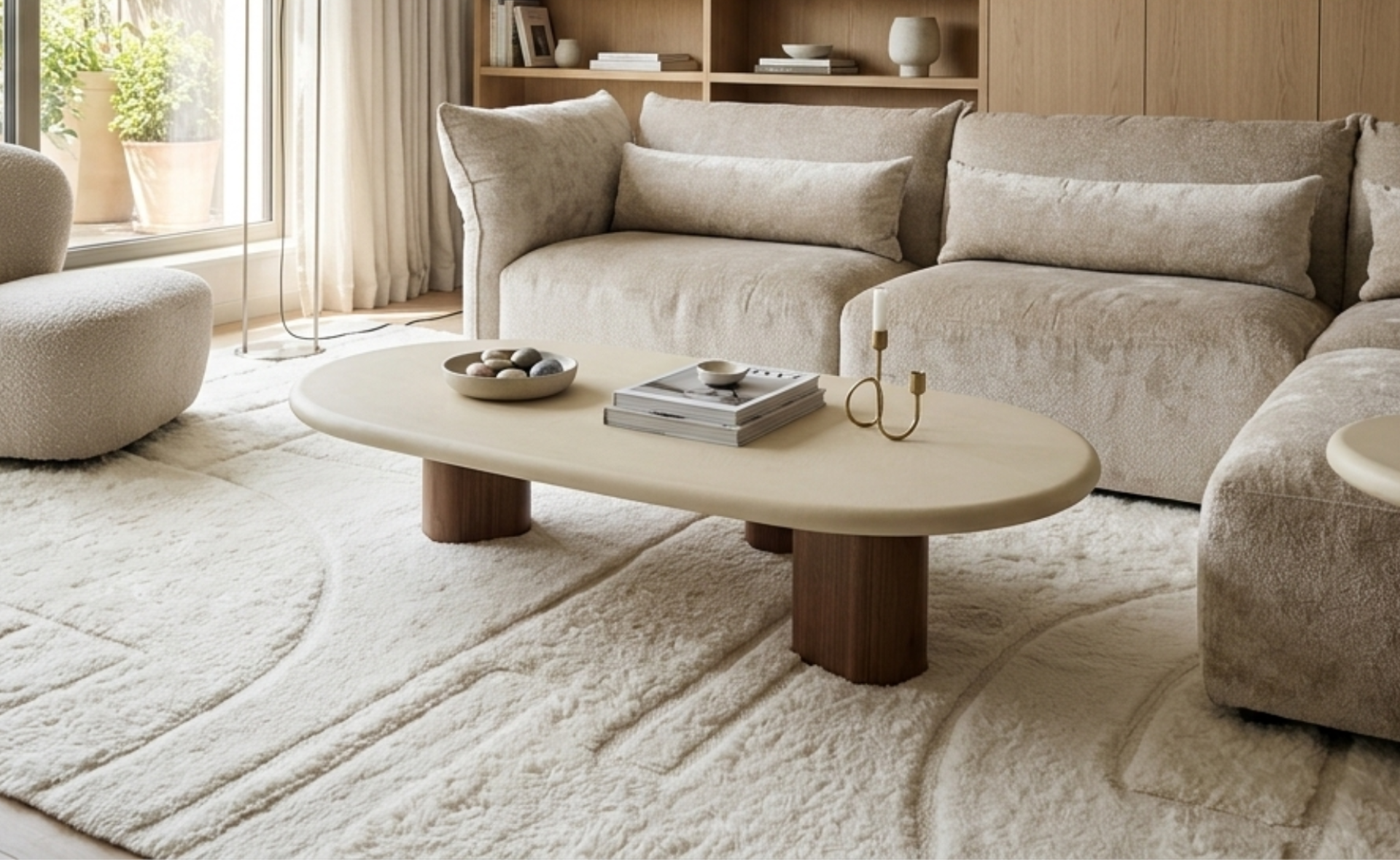 Paul Rogers Pillar Salontafel