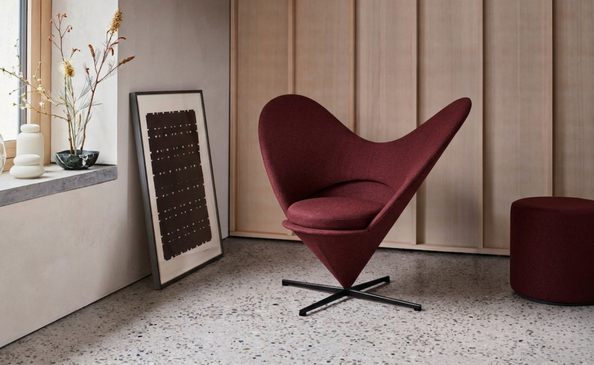 Vitra heart cone chair