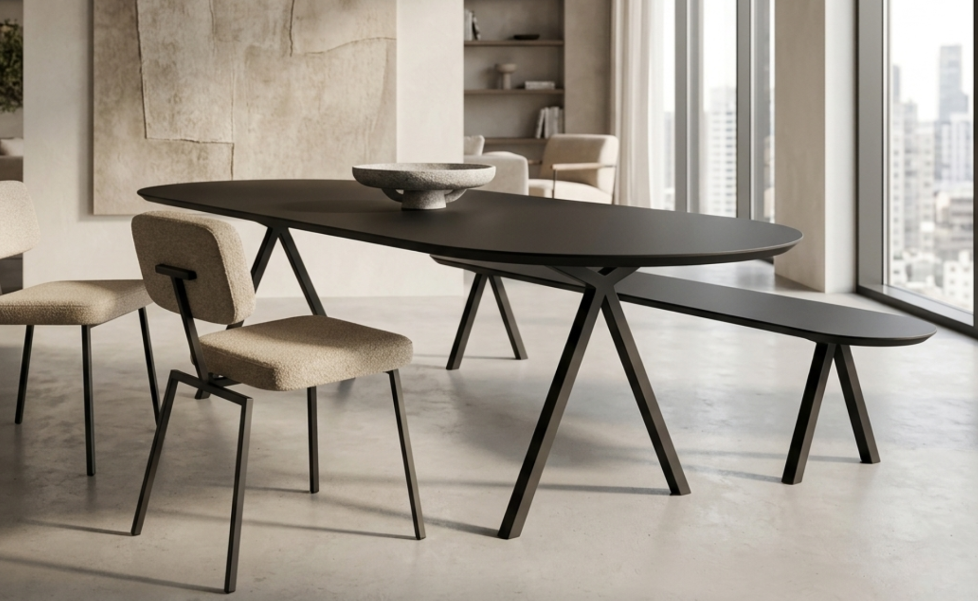 Tafel Studio Henk slim X